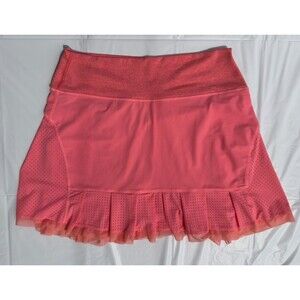 Bobbe Active Pink Skort - Tennis/PickleBall Athletic Skirt Sz Small Pink Stretch